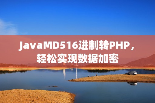 JavaMD516进制转PHP，轻松实现数据加密